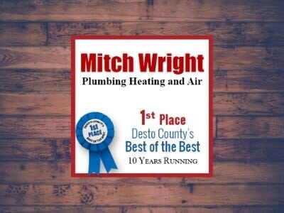 Congratulations Mitch Wright Plumbing Heating and Air on being chosen as Desoto’s BEST for 2019!